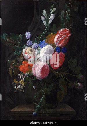 Ein Stillleben mit Blumen Datum unbekannt. 926 Nicolaes van Verendael 001 Stockfoto