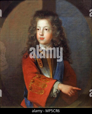 OLYMPUS DIGITALKAMERA. Englisch: Porträt des Prinzen James Francis Edward Stuart (die alte Pretender) Deutsch: Porträt Prinz Jakob Franz Eduard Stuart (der Jüngere) Prätendent. um 1700. 693 James Francis Edward Stuart, 01. Stockfoto