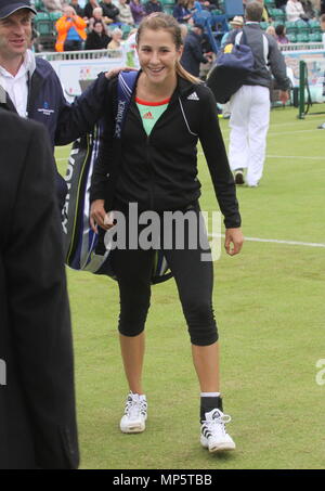 Liverpool, Großbritannien, schweizer Tennisspieler - belinda bencic spielt in Liverpool Tennis Turnier credit Ian Fairbrother/Alamy Stockfoto