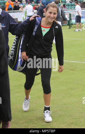 Liverpool, Großbritannien, schweizer Tennisspieler - belinda bencic spielt in Liverpool Tennis Turnier credit Ian Fairbrother/Alamy Stockfoto