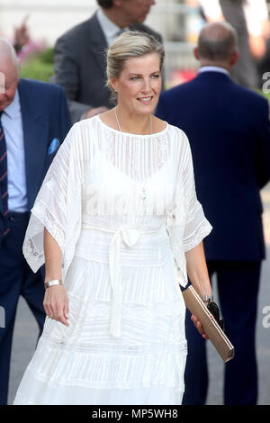 Die Gräfin von Wessex besucht die RHS Chelsea Flower Show im Royal Hospital Chelsea, London. Stockfoto