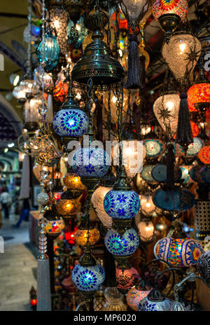 Großer Basar - Istanbul. Stockfoto