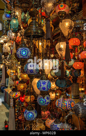 Großer Basar - Istanbul. Stockfoto