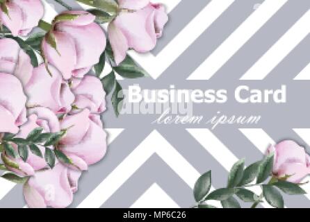 Vintage roses Hintergrund Vektor. Retro geometrischen Streifen Textur layout Abbildung Stock Vektor