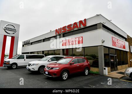 Tischer Nissan Autohaus, Annapolis, MD, USA Stockfoto