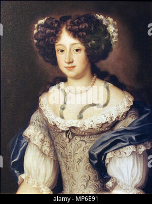 OLYMPUS DIGITALKAMERA English: Sophie Dorothea von Braunschweig-Lüneburg circa 1681. 1133 Sopie Dorothea BS LG Repro Stockfoto