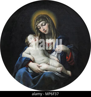 1233 Vierge à l'Enfant, Gessi (Louvre WR 523), 02. Stockfoto