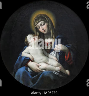 1233 Vierge à l'Enfant, Gessi (Louvre WR 523), 03. Stockfoto