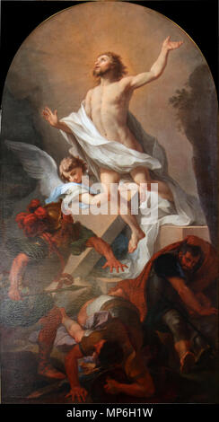 988 Pierre Parrocel-Résurrection du Christus Stockfoto