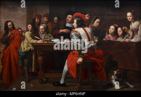 Die Berufung des Hl. Matthäus 1641. Vassil 684 Jacob van Oost (I) Die Berufung des Matthäus Groeningemuseum 01052015 1. Stockfoto