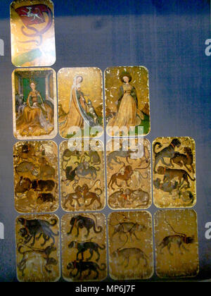 Exif JPEG-Bild 791 Landesmuseum Württemberg-Spielkarten -0231203 Stockfoto