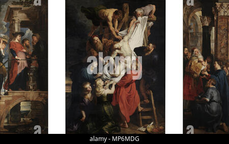 Vom Kreuz Abfahrt zwischen 1612 und 1614. 976 Peter Paul Rubens - Abstieg aus der WGA 20212 Stockfoto