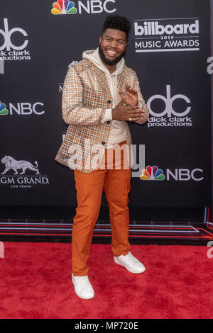 Las Vegas, NV, USA. 20 Mai, 2018. In den Billboard Music Awards 2018 im MGM Grand Garden Arena in Las Vegas, Nevada am 20. Mai 2018 Khalid. Credit: Damairs Carter/Medien Punch/Alamy leben Nachrichten Stockfoto