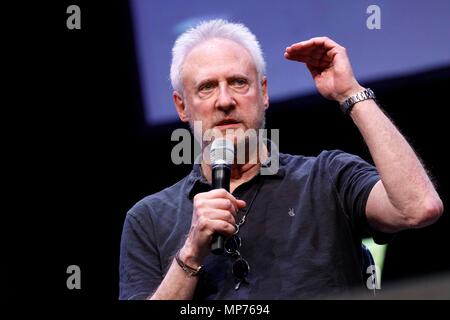 Bonn, Deutschland. 19 Mai, 2018. Brent Spiner auf der FedCon 27 im Maritim Hotel. Bonn, 19.05.2018 | Verwendung der weltweiten Kredit: dpa/Alamy leben Nachrichten Stockfoto