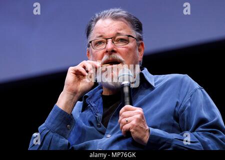 Bonn, Deutschland. 19 Mai, 2018. Jonathan Frakes auf der FedCon 27 im Maritim Hotel. Bonn, 19.05.2018 | Verwendung der weltweiten Kredit: dpa/Alamy leben Nachrichten Stockfoto