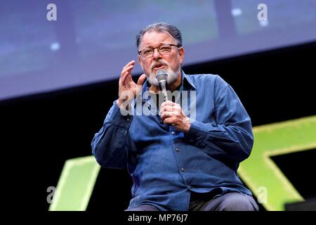 Bonn, Deutschland. 19 Mai, 2018. Jonathan Frakes auf der FedCon 27 im Maritim Hotel. Bonn, 19.05.2018 | Verwendung der weltweiten Kredit: dpa/Alamy leben Nachrichten Stockfoto