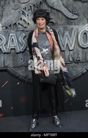 Madrid, Madrid, Spanien. 21 Mai, 2018. Geraldine Chaplin besucht "Jurassic Welt: Gefallene Königreich" Weltpremiere auf WiZink Zentrum am 21. Mai 2018 in Madrid, Spanien Credit: Jack Abuin/ZUMA Draht/Alamy leben Nachrichten Stockfoto