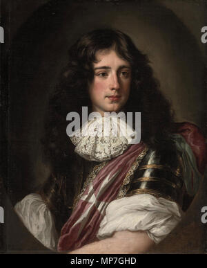 682 Jacob Ferdinand Voet - Portrait von Philippe, Duc de Vendôme (1655-1727), Grand vor der Ritter von Malta in Frankreich Stockfoto