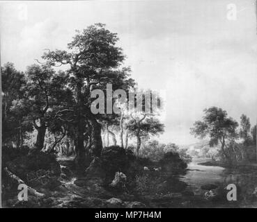 Englisch: eine bewaldete Landschaft mit Wasserfall. Dieses Objekt ist in RKDimages, Datenbank der Niederländischen Institut für Kunstgeschichte indiziert, unter der Referenznummer 216922. Čeština | Deutsch | Français | македонски | Nederlands | +/-. ca. 1670 n. 684 Jacob van Ruisdael - einem bewaldeten Flusslandschaft mit einer niedrigen Wasserfall Stockfoto