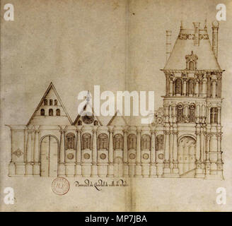 689 Jacques Cellier - Hôtel de Ville in Paris - WGA 04624 Stockfoto