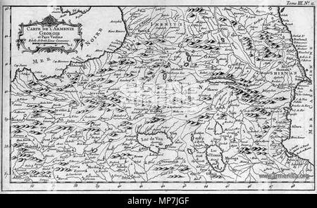 . Englisch: Die Karte von Armenien, Georgien und den benachbarten Ländern. 1764. Jacques-Nicolas Bellin (1703-1772) Alternative Namen Jacques Nicolas, Sieur Bellin; Jacques Nicolas Bellin; Nicolas Bellin Beschreibung französische Kartograph, Geograph und hydrographer Encyclopédistes, das Datum der Geburt / Tod 1703 21. März 1772 Ort der Geburt / Todes Paris Versailles Authority control: Q 607846 VIAF: 99885687 ISNI: 0000 0001 0803 8482 ULAN: 500045859 80044782 LCCN: n NLA: 36405375 WorldCat 689 Jacques N. Bellin. Die Karte von Armenien, Georgien und den benachbarten Ländern. 1764 Stockfoto