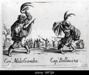 . Français: Jacques Callot, Balli di Sfessania. c. 1622. Gravur. Private Sammlung. ca. 1622. Jacques Callot (1592 - 1635) Beschreibung französische Grafiker, Zeichner und Kupferstecher Datum der Geburt / Tod zwischen dem 25. März 1592 und 21. August 1592 25. März 1635 Lage der Geburt / Tod Nancy Nancy Arbeitsort Nancy, Firenze, Milano, Roma, Breda, Bruxelles, Paris Authority control: Q 460124 VIAF: 19687783 ISNI: 0000 0001 21229857 ULAN: 500021688 50032190 LCCN: n NLA: 35024962 WorldCat 690 Jacques Callot, Balli di Sfessania. (8) C. 1622. Gravur. Private Sammlung. Stockfoto