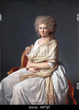 690 Jacques-Louis David - ANNE-MARIE-LOUISE Thélusson, Comtesse de Sorcy-WGA 06063 Stockfoto