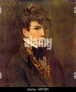 Français: Portrait de Jean Auguste Dominique Ingres (recemment Et plus certainement identifié comme étant Celui de Georges Rouget) Deutsch: Porträt des Georges Rouget, es galt früher als eines des Malers Ingres Englisch: Portrait, zuvor wie Ingres, vor kurzem als eine der reidentified Georges Rouget 1805 identifiziert. 690 Jacques-Louis David013 Stockfoto