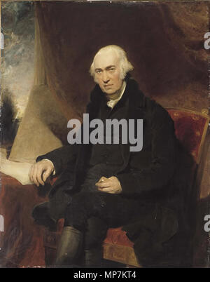 Portrait Von James Watt, 1812 Von Sir Thomas Lawrence (1769-1830). Öl Auf  Leinwand. James Watt (In Greenock, Schottland Renfrewshire, 1736 Geboren,  Starb 1819 In Handsworth, Birmingham, England Alter 83.) Schottischer  Erfinder Und