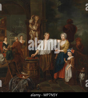 . Deutsch: Im Atelier des Malers. von 1790. Jan Josef Horemans II (1714-) Alternative Namen Jan Josef Horemans die Jüngeren Beschreibung flämischen Maler, Zeichner und Maler Geburtsdatum / Tod 15. Januar 1714 (Taufen) vom 9. Februar 1792 Ort der Geburt / Todes Antwerpen Antwerpen (?) Arbeit Periode von 1729 bis 1792 arbeiten Standort Antwerpen Authority control: Q 18325440 VIAF: 95771370 ULAN: 500014742 WGA: HOREMANS, Jan Jozef II BPN: 39303560 RKD: 39736 698 Jan Josef Horemans II im Atelier des Malers Stockfoto