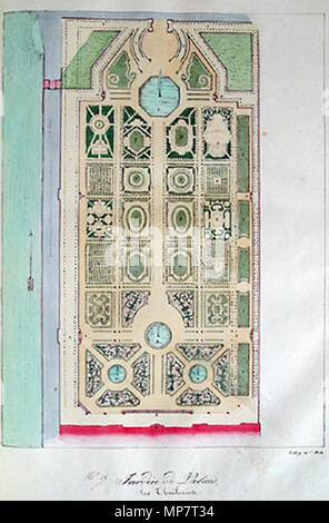 . Jardin du Palais Les Tuileries. 1838. Garten Designer: Gabriel Thouin (1754 - 1829) Beschreibung französischer Garten designer Datum der Geburt / Tod 1747 vom 9. März 1829 Ort der Geburt Paris arbeiten Ort: Frankreich Authority control: Q 918911 VIAF: 66899568 ISNI: 0000 0001 1662 9194 ULAN: 500056319 83022640 LCCN: n GND: 104272686 WorldCat 708 Jardin du Palais Les Tuileries Stockfoto