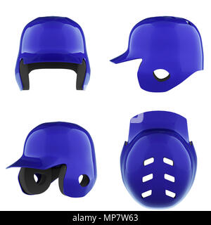 Baseball batting Helm Stockfoto