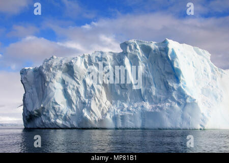 Schöne Eisberg oder Eis, Antarktis Stockfoto