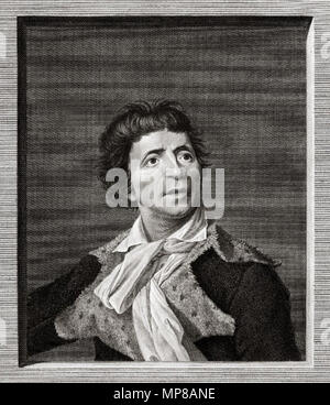 Portrait von Jean-Paul Marat (1743-1793) 1793. 716 Jean-paul marat 2 Stockfoto