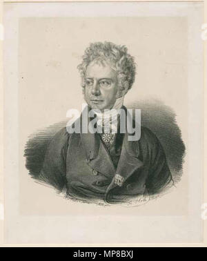 Georg Friedrich von Reichenbach. English : Der Erfinder und Ingenieur Georg Friedrich von Reichenbach (21. Juli 1771 - 21. Mai 1826). Englisch: Deutsche wissenschaftliche Instrumentenbauer Georg Friedrich von Reichenbach (21. Juli 1771 - 21. Mai 1826). . Ca. 1825.. 741 Joseph Karl Stieler, Georg Friedrich von Reichenbach (hohe Version, C. 1825) Stockfoto