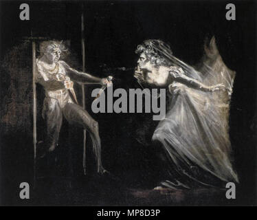 725 Johann Heinrich Füssli - Lady Macbeth mit dem Dolche - WGA 8338 Stockfoto