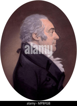 . Englisch: Portrait von John Richardson (1754-1831), Montreal, Gerritt Schipper, 1808-1809 Français: Dessin, Portrait de John Richardson, Gerritt Schipper, 1808-1809. 6. März 2013, 19:09:41. Gerritt Schipper 734 John Richardson von Montreal (Erntegut) Stockfoto