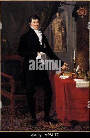 743 Joseph-Fran çois Ducq - charles-louis Baron de Keverberg de Kessel-WGA 06834 Stockfoto