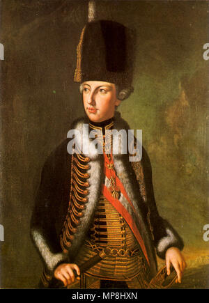 . Englisch: Joseph II., Kaiser des Heiligen Römischen Reiches (1765-1790). ca. 1770. 743 JosephusImperatorRex Stockfoto