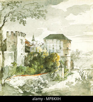 . Der Jungfernturm. 1796. Johann Georg von dillis (1759 - 1841) Beschreibung Deutsche Maler und Hochschullehrer Geburtsdatum / Tod 26. Dezember 1759 28. September 1841 Ort der Geburt / Todes Dorfen München standort Bayern, Italien Authority control: Q 21403107 VIAF: 24731765 ISNI: 0000 00010880 0502 ULAN: 500009659 LCCN: n 92089504 WGA: Johann Georg von DILLIS, WorldCat 752 Jungfernturm, 02. Stockfoto