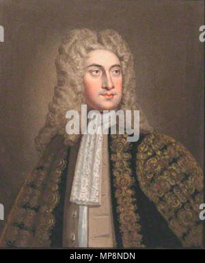 NPG D 23279; Sir Thomas Hanmer, 4 Bt. Englisch: Sir Thomas Hanmer, 4th Baronet, Sprecher des Unterhauses aus dem frühen 19. Jahrhundert. Zu Thomas Athow nach Godfrey Kneller (1646-1723) Alternative Namen Gottfried Kneller, Geburt Name: Gottfried Kniller Beschreibung deutscher Maler, Zeichner, Kupferstecher und Miniaturisten Datum der Geburt / Tod am 8. August 1646 7. November 1723 Ort der Geburt / Todes Lübeck London Arbeiten Zeitraum zwischen ca. 1660 und ca. 1723 Arbeitsort Leiden (ca. 1660-1665), Rom, Venedig (1672 - 1675), Nürnberg, Hamburg (1674 - 1676), London (1676-1723) zugeschrieben, Fran Stockfoto