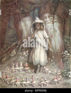 . Die elf-Ring. Aquarell. Vor 1905. Kate Greenaway (1846 - 1901) Alternative Namen Catherine Greenaway; Miss Kate Greenaway Beschreibung britische Maler, Schriftsteller, Illustrator und Schriftsteller Geburtsdatum / Tod 17. März 1846 vom 6. November 1901 Ort der Geburt / Todes Frognal London Authority control: Q 204936 VIAF: 64163914 ISNI: 0000 0001 0909 4101 ULAN: 500030743 79145163 LCCN: n NLA: 35147790 WorldCat 761 Kate Greenaway - Die elf Ring Stockfoto