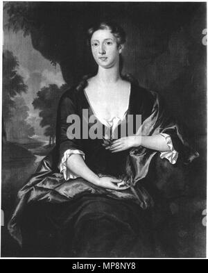 . Frau Samuel Browne, Jr. (Katharine Winthrop). Anfang des 19. Jahrhunderts. Unbekannter Künstler, Amerikanische, Anfang des 19. Jahrhunderts. Nach: Monamy, Amerikanische (in Schottland geboren), 1688 - 1751. 127 x 101,6 cm (50 x 40 in.). Öl auf Leinwand. 19. John Smybert (1688-1751) Alternative Namen John Smybert Beschreibung Scottish - amerikanische Maler Geburtsdatum / Tod am 4. April 1688 vom 2. März 1751 Ort der Geburt / Todes Edinburgh Boston Standort London, Boston Authority control: Q 3182482 VIAF: 67273440 ISNI: 0000 0000 8147 5374 ULAN: 500006043 LCCN: 89014425 GND Nr: 119326361 WorldCat 761 Katheri Stockfoto