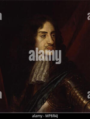 . Porträt von Charles II., König von England, Schottland und Irland. 1665. Anonym 765 König Charles II (1665) Stockfoto