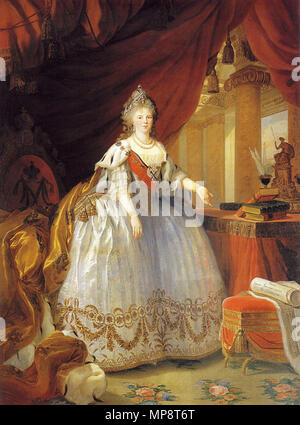 Portrait von Maria Fjodorowna (Sophie Dorothea von Württemberg). Русский: Виже - Лебрен Э. Большой парадный портрет Имп. Марии Фёдоровны. 1799. Петергоф ГМЗ''. . 1799. Louise Élisabeth Vigée Le Brun (1755 - 1842) Alternative Namen Marie Louise Élisabeth Vigée-Lebrun; Vigée-Le Brun; Élisabeth-Louise Vigée-Le Brun Beschreibung Französisch Portrait Maler Geburtsdatum / Tod 16. April 1755 30. März 1842 Ort der Geburt / Todes Paris Paris Authority control: Q 213163 VIAF: 59113411 ISNI: 0000 0001 1651 5656 ULAN: 500010070 82110153 LCCN: n NLA: 36535545 WorldCat 857 Maria Fjodorowna durch Vigee-Le Stockfoto