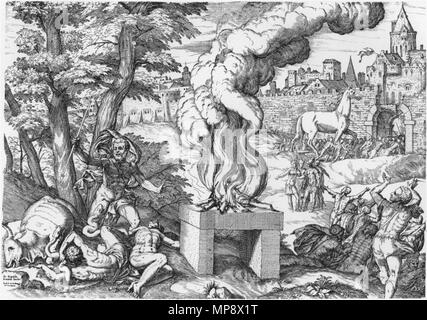 . English: Kupferstich von Giovanni Battista Fontana: Cheval de Troye. Englisch: Kupferstich von Giovanni Battista Fontana: Cheval de Troye. Ende des 16. Jahrhunderts. Giovanni Battista Fontana (1524-1587) Alternative Namen Juan Baptista Fontano; Baptista Fontane; Battista Fontana; G. Fontana Beschreibung italienischer Maler Geburtsdatum / Tod 1524 25. September 1587 Ort der Geburt / Todes Ala Innsbruck Authority control: Q 1525867 VIAF: 68853908 ISNI: 0000 0001 1768 5366 ULAN: 500010237 LCCN: Nr 99036166 WGA: FONTANA, Giovanni Battista WorldCat 779 Kupferstich des Giovanni Battista Font Stockfoto