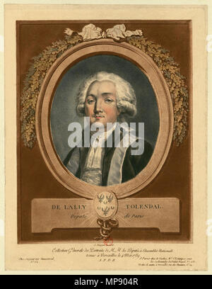 . Français: Gérard de Lally-Tollendal (1751 - 1830), Homme politique français de La Révolution. Englisch: Gérard de Lally-Tollendal (1751-1830), französischer Politiker während der Französischen großen Revolution. 1789. 2013-06-09 Für hochladen. Antoine Louis François Sergent dit Sergent-Marceau (1751 - 1847) Alternative Namen Sergent-Marceau Beschreibung Französische Maler und Graveur Geburtsdatum / Tod vom 9. Oktober 1751 24. Juli 1847 Ort der Geburt / Todes Chartres schöne Arbeit Standort Chartres, Paris, Basel, schöne Authority control: Q 4775505 VIAF: 7447319 ISNI: 0000 0001 2119 3954 ULAN: 500025639 LCCN Stockfoto