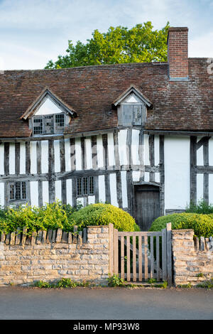 Palmer's Farm im Mary Ardens's Farm im Dorf Wilmcote, Warwickshire, England Stockfoto