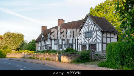 Palmer's Farm im Mary Ardens's Farm im Dorf Wilmcote, Warwickshire, England Stockfoto