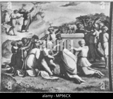 . RAFFAELLO Sanzio Dekoration der Loggia im Freien Palazzi Pontifici, Vatikan. Zwischen 1518 und 1519 siehe Dateiname oder Kategorie 817 Loggia di Raffaello, 09., 02. Stockfoto